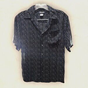 Boy's Arrow Shirt, Button Down, Short Sleeves,  Size 10/12 Rayon EUC